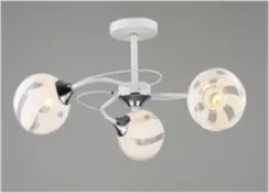 1688/3 WT+CH (4) Люстра (RL)