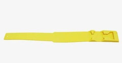 Ножные ленты Банды КРС, цвет желтый, 10 шт