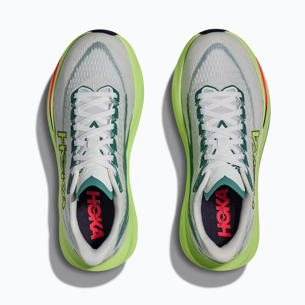 Женские Кроссовки для бега HOKA Mach 7 frost/neon yuzu