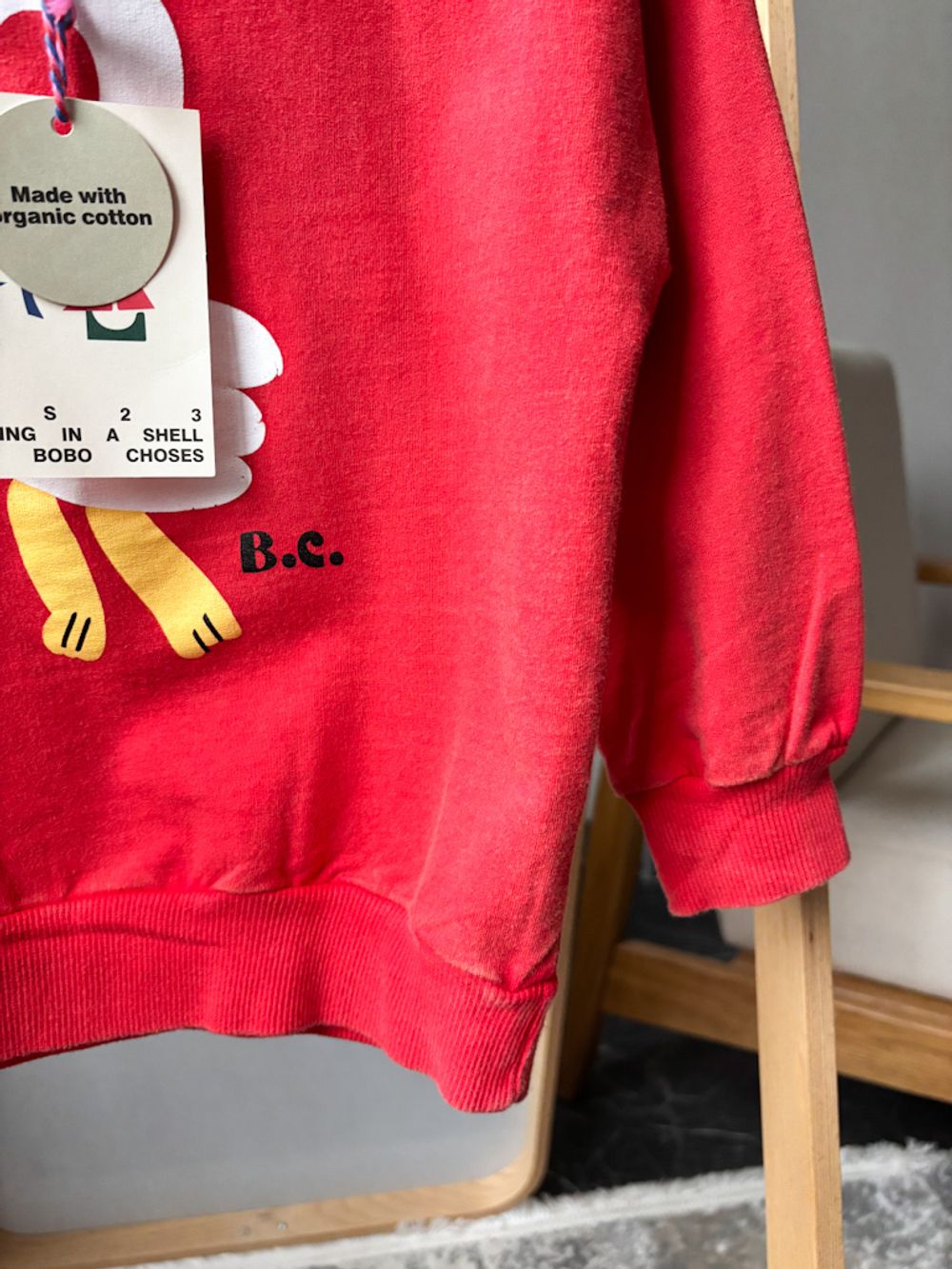 Новый хлопковый свитшот Bobo Choses, 110