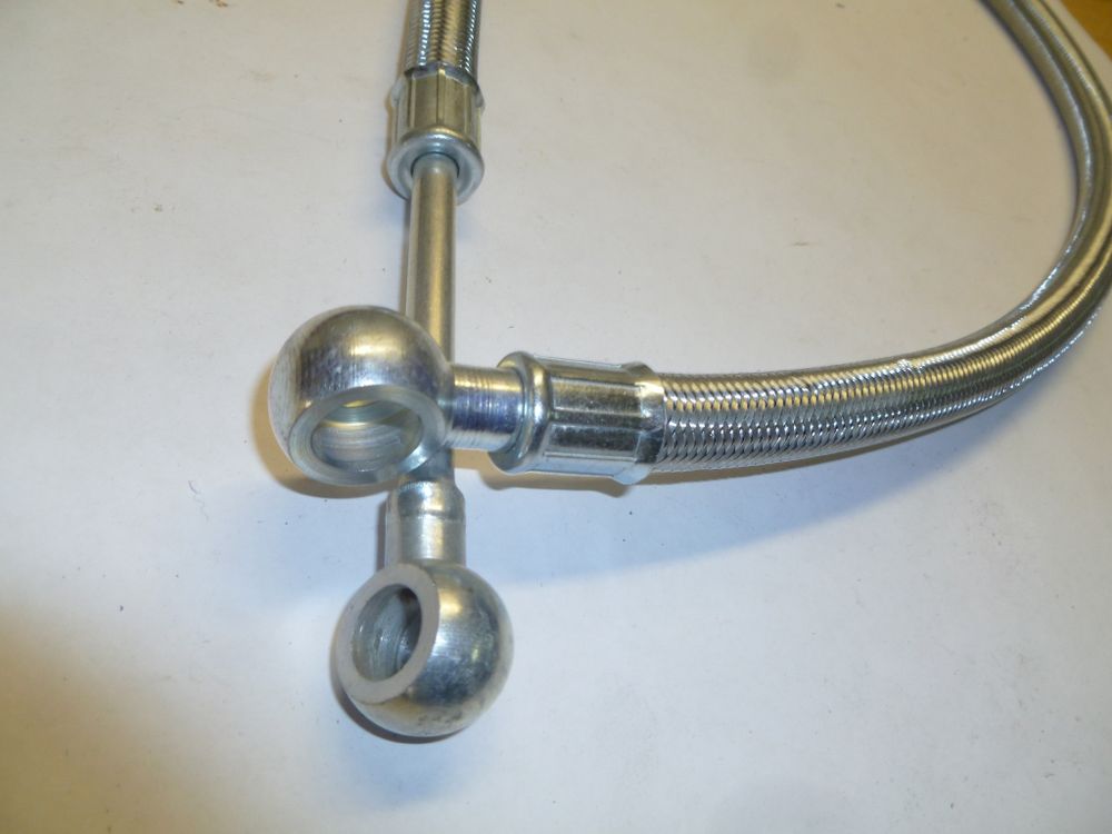 Шланг подачи масла в масляный фильтр турбокомпрессора Ricardo R4105ZDS1; TDK 56 4LT/Oil inlet pipe subassy,turbocharger oil filter