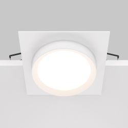 Светильник встраиваемый Maytoni Hoop DL086-GX53-SQ-W