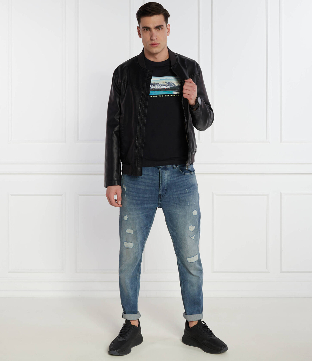 Футболка S-CANADA Napapijri - черный(NP0A4HQM)