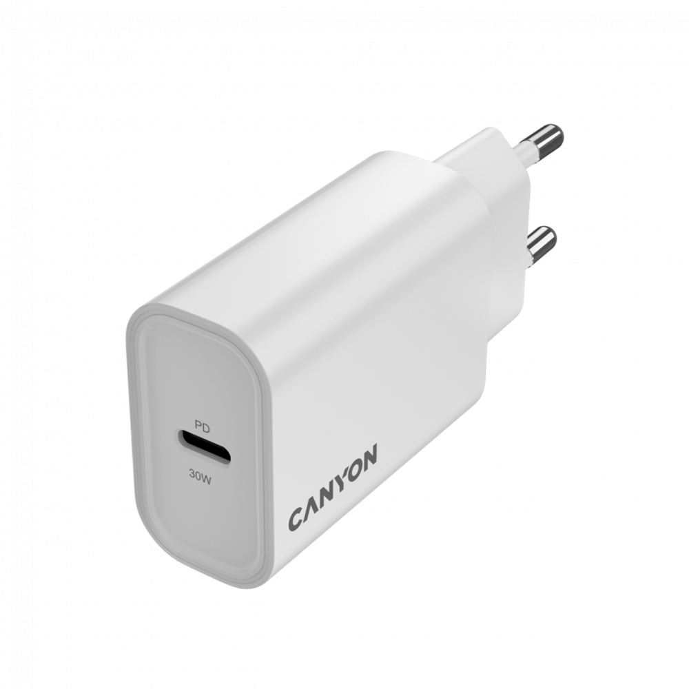 CANYON charger OnCharge 30CL Max Power 30W 1xPD EU White