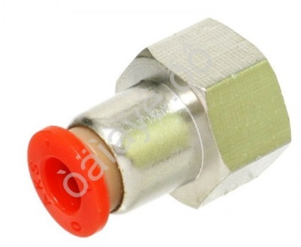 Фитинг цанговый пластик PU 1/4 х 08mm внутр. резьба 630168ес