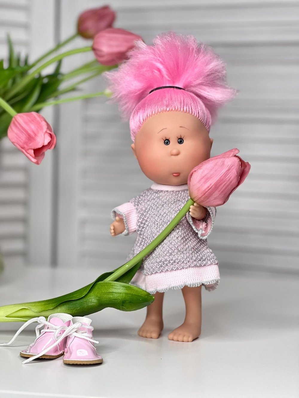 Кукла Nines виниловая 23см Little Mia (3154K)