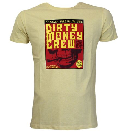 Футболка светло-желтая Yakuza Premium 3511-1