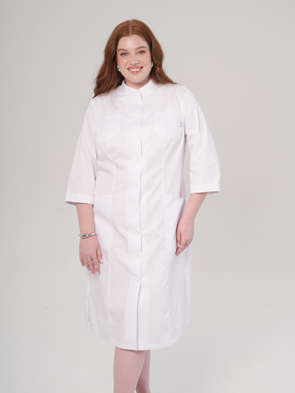 Халат медицинский женский | Х-224 3/4 сатори