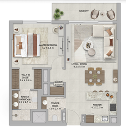 The Wilds Residences, Дубай - это уникальный проект, где современная жизнь переплетается с нетронутой природой. Комплекс расположен среди зелени, журчащих ручьев и живописных парков, природа интегрирована во все пространство жилого комплекса.