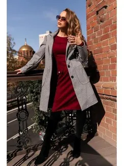 Пальто женское 4076, размер 48