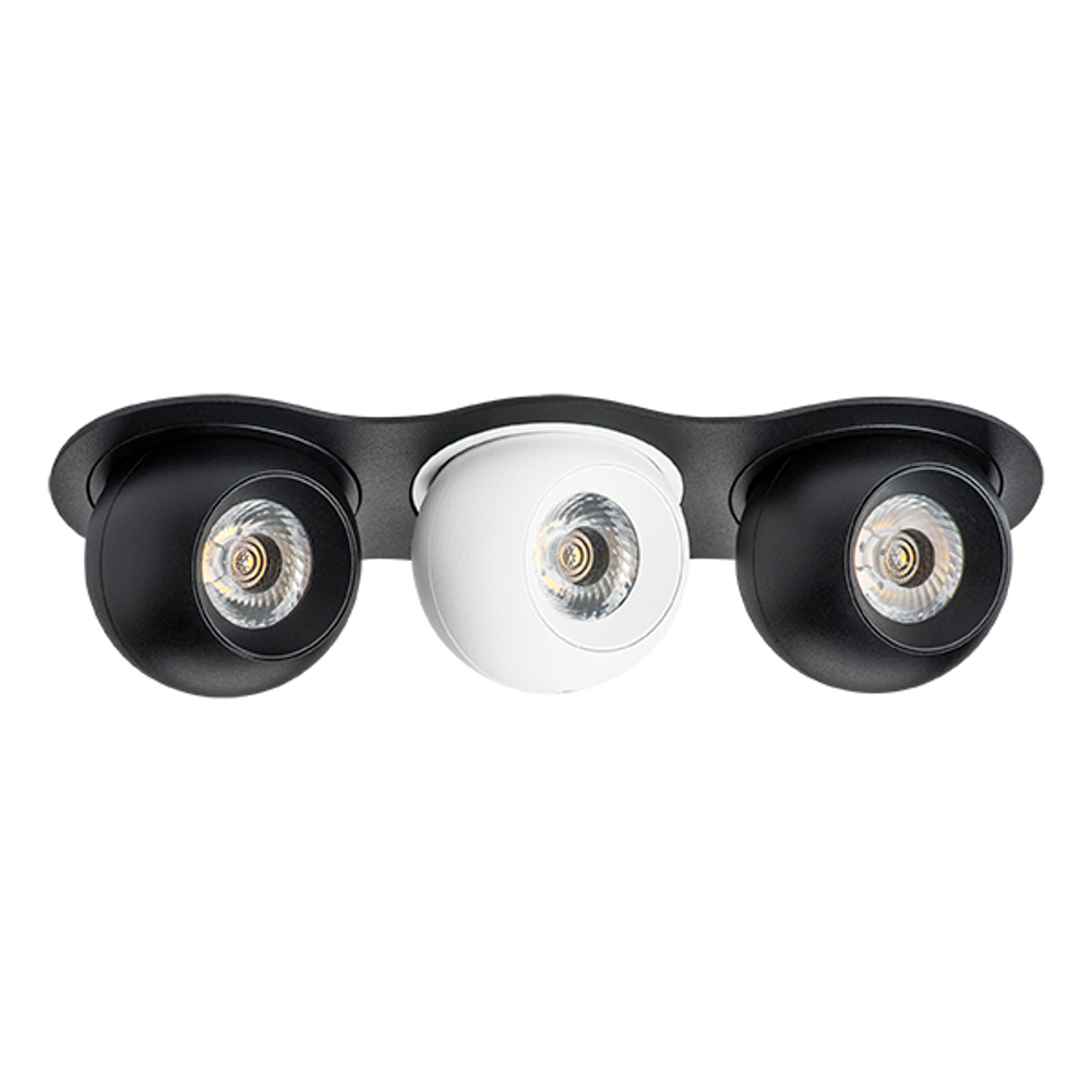 i637746474 Светильник INTERO LED 9W*3 850LM*3 24G ЧЕРНЫЙ 4000K (217637+217074+217064+217074)