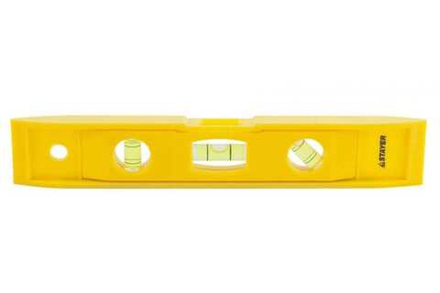 Уровень STAYER "MASTER" "PROTORPEDO" пластмассовый, магнитный, 225мм