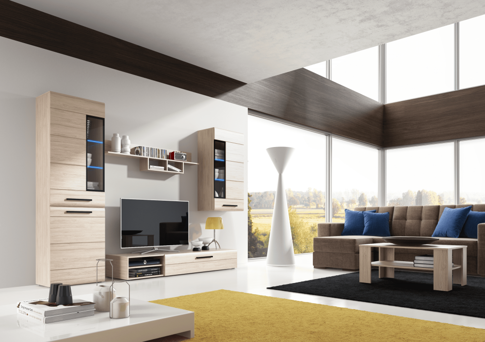 Полка "Кёльн" 1380 Дуб сонома