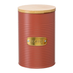 Банка для хранения кофе irmel, 1,3 л, терракота