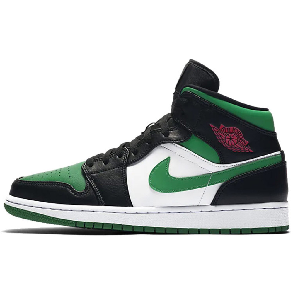 Кроссовки Air Jordan 1 Mid Pine Green