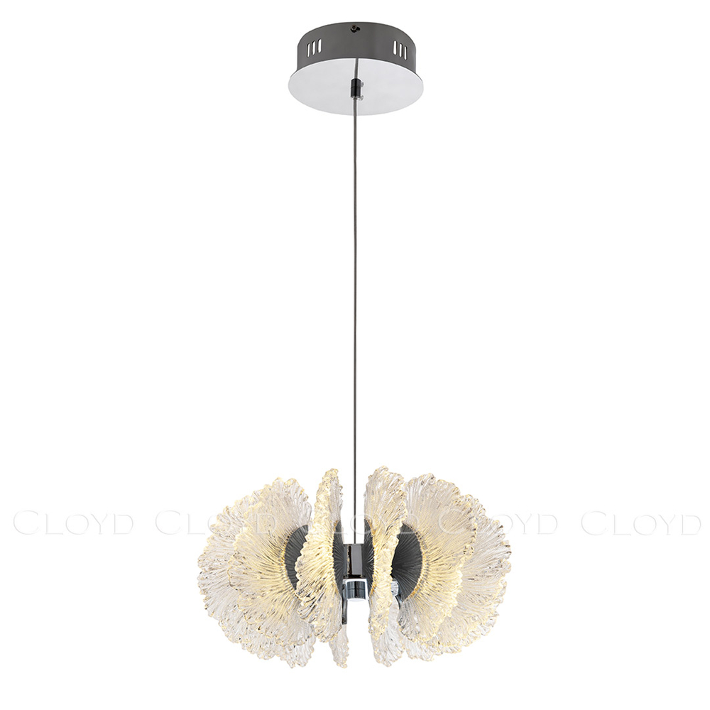 Люстра Cloyd ANTIGUA C1 / Ø35 см - хром (арт.11442)