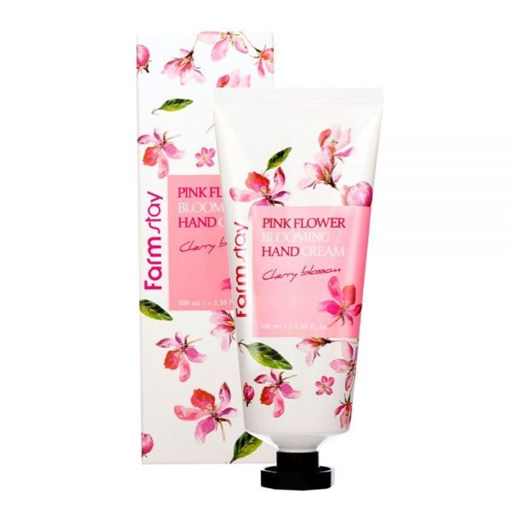 Farm Stay Pink Flower Blooming Hand Cream Cherry Blossom крем для рук &quot;Цветущая  вишня&quot;