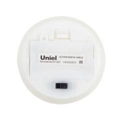 ULD-F052 RGB RC CANDLE Фигура светодиодная Свеча на батарейках 2АА не в-к. 7.5х10 см. 1 светодиод. RGB свет. Пульт ДУ в-к. TM Uniel
