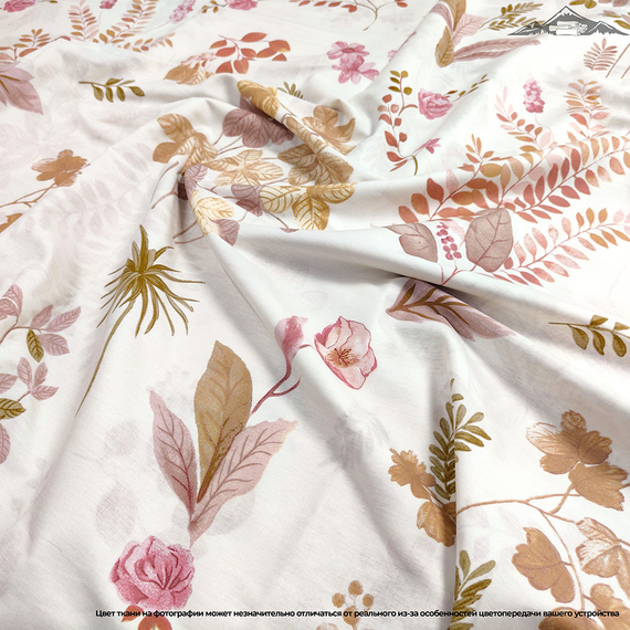 Твил-сатин рис. №18 | ш.235 см | 120 г/м² | хлопок-100%