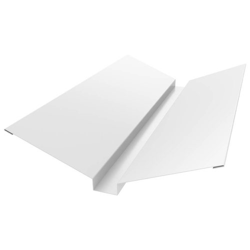 Ендова верхняя Grand Line Drap TX 0,45 Ral 9003 115х30х115 мм резка