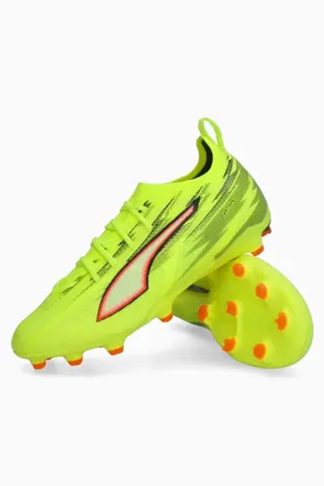 Бутсы Puma Ultra 6 Pro FG/AG Junior - зеленый