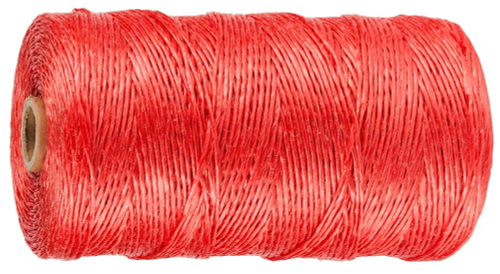 Шпагат STAYER многоцелевой полипропиленовый, d=1,5 мм, красный, 60 м, 32 кгс, 0,8 ктекс