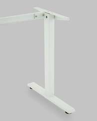 Подстолье для стола с электроприводом и регулировкой высоты, 1 мотор, память 3 уровня высоты, белый
