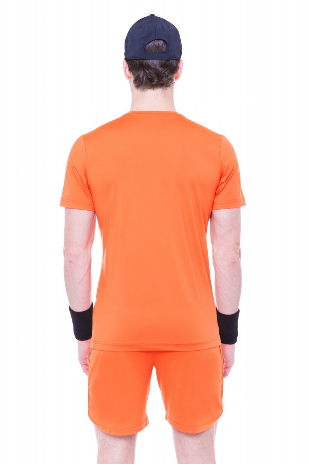 Мужская теннисная футболка Hydrogen Tech Tee - Оранжевый