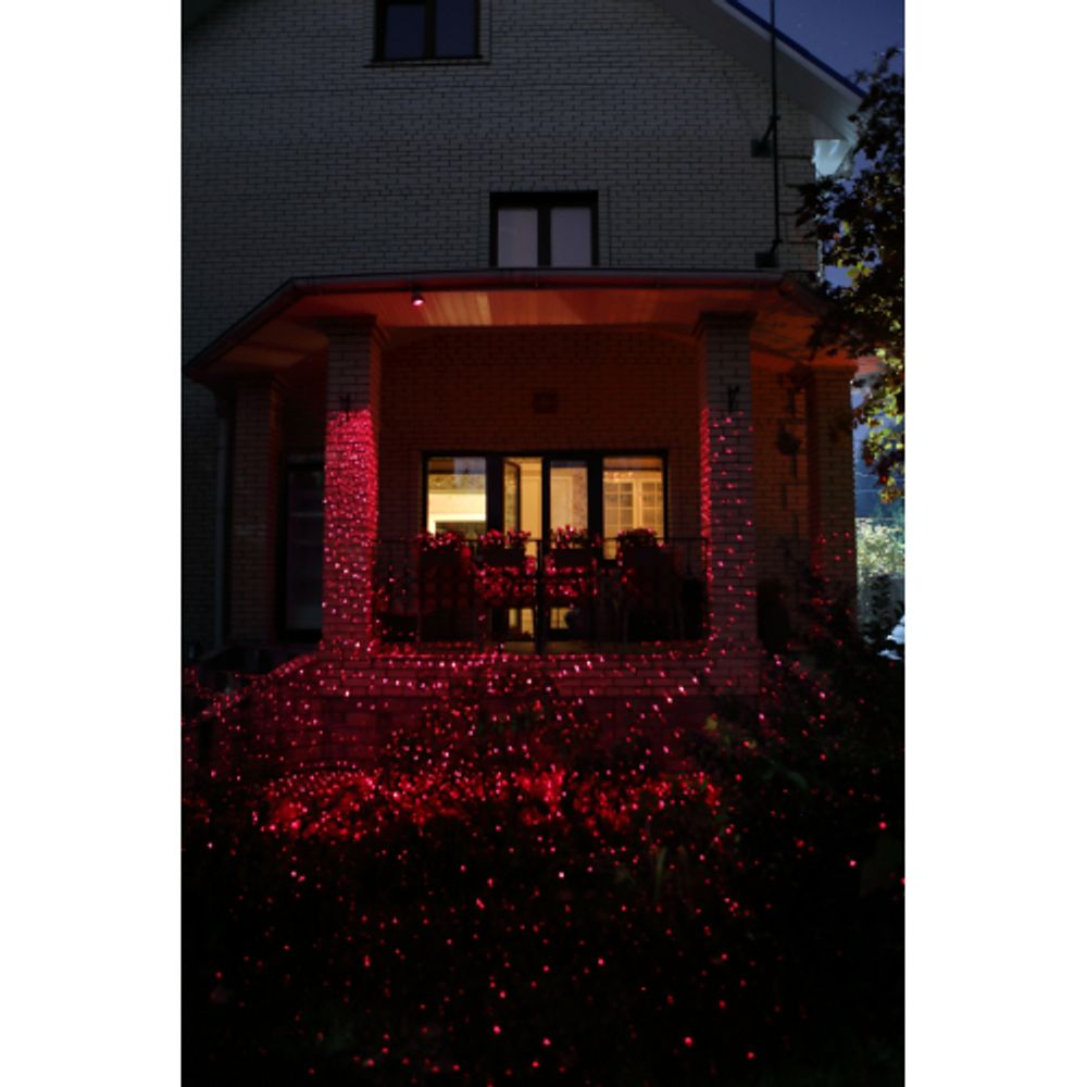 ERAFS024-06 ЭРА Подвесной светильник с лазерной проекцией красные точки,на солн. бат.,3LED,3 lm (24/