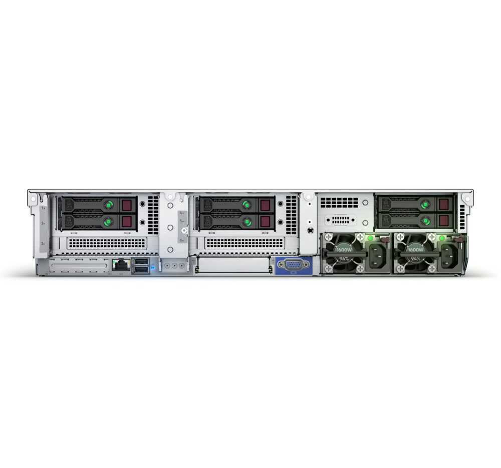 Стоечный сервер - HP Enterprise ProLiant DL385  Gen10 Plus, 2U, 8x 2.5“, 1x EPYC[7302] 16 Cores, 32Gb, P07596-B21