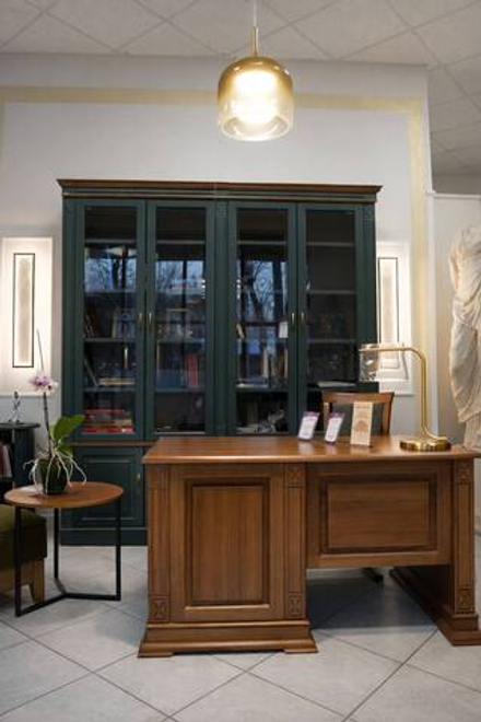 Набор мебели для библиотеки "Верди Классик Грин"