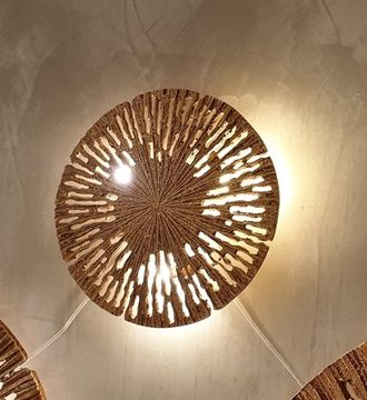 Дизайнерское бра   Serip Round