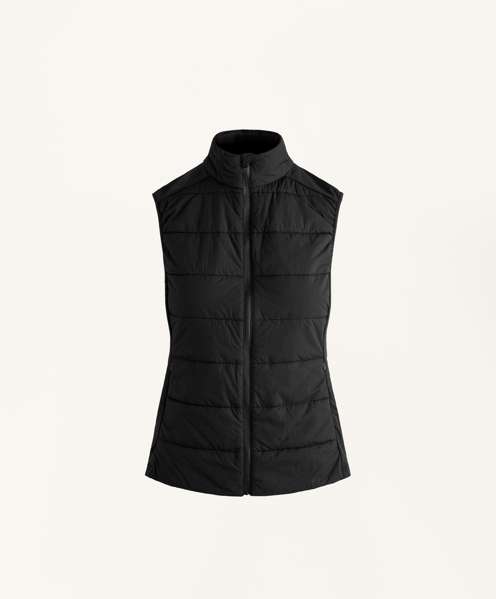 Oysho Технический жилет с подкладкой FELLEX®, черный