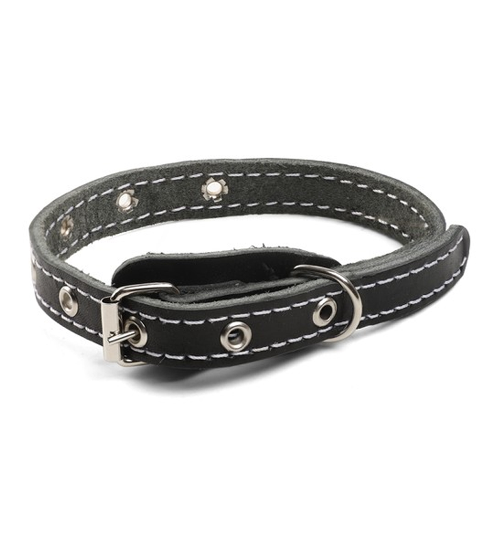 Ошейник универсальный кожаный, 15*410мм, Gamma