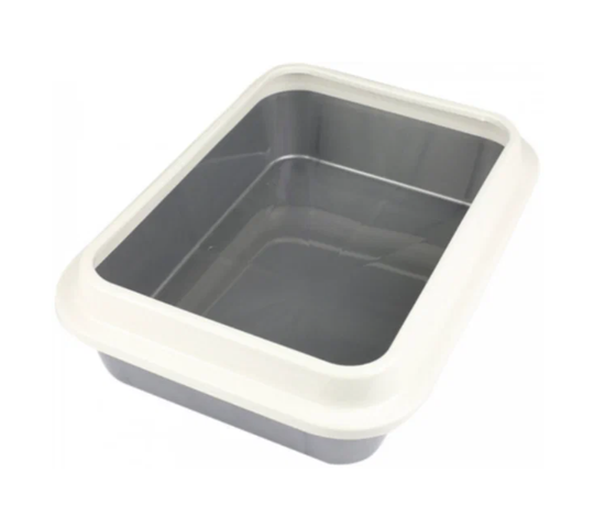 Туалет для кошек "Сибирская кошка" глубокий с бортиком