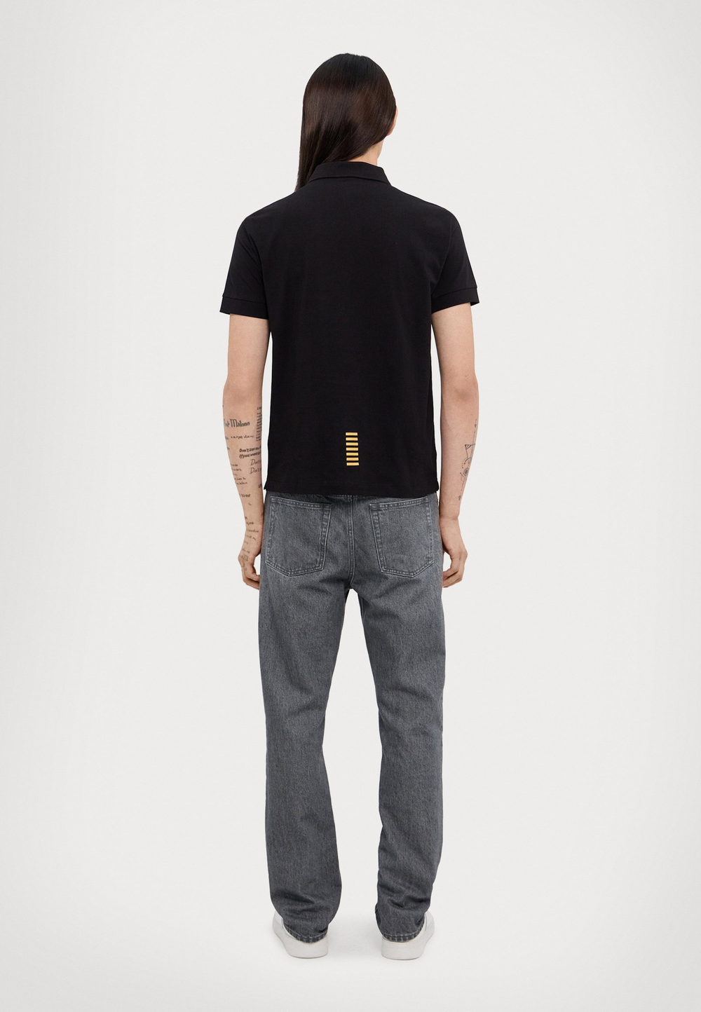 EA7 Emporio Armani Футболка-поло - Чёрный