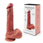 Фаллоимитатор Erowoman‑Eroman Realistic, 22 см, с присоской