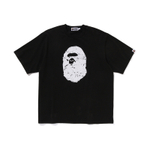 A Bathing Ape Bathing Ape Heavy Washed Ape Head Футболка черный