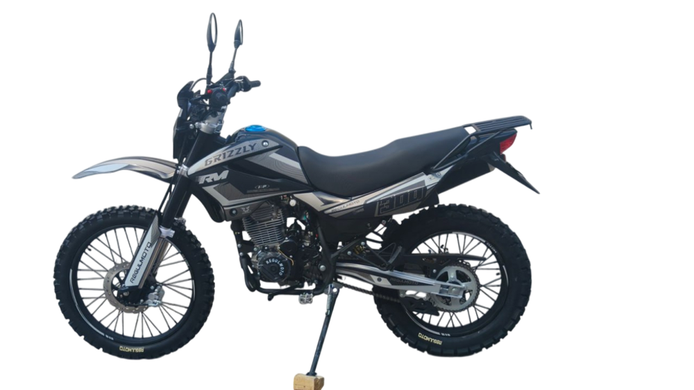 Мотоцикл Regulmoto Grizzly Черный-серый