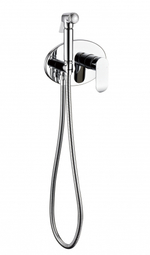 Смеситель встраиваемый с гигиеническим душем Grocenberg GB003 Хром