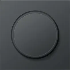 Donel R98 METAL вороненая сталь накладка для светорегулятора поворотного, серия DA