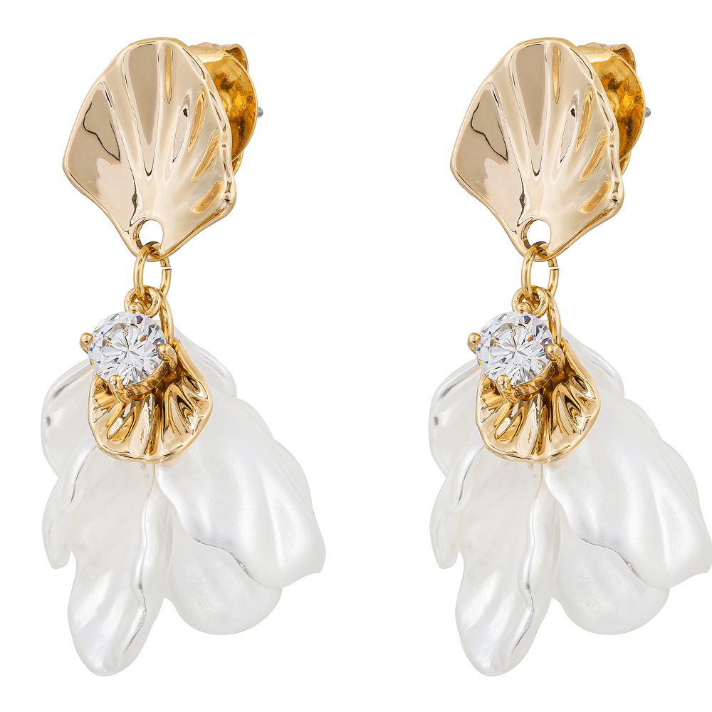 Серьги Fiore Luna IMITATION MOTHER-OF-PEARL ABE25644-01 G
