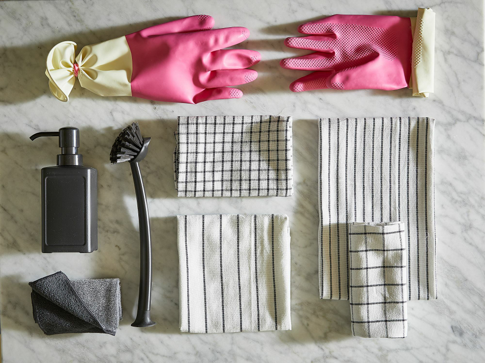 Набор кухонных полотенец IKEA RINNIG (РИННИГ), 45х60 см, 4 шт