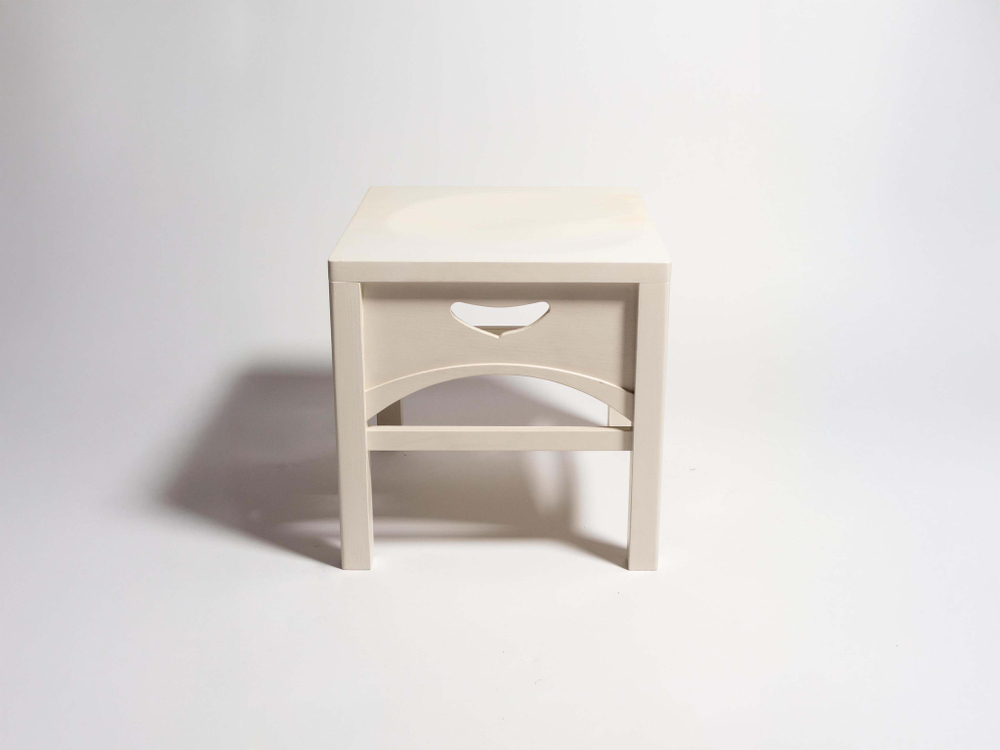 Табурет JW Anderson Home Mackintosh Stool "White"