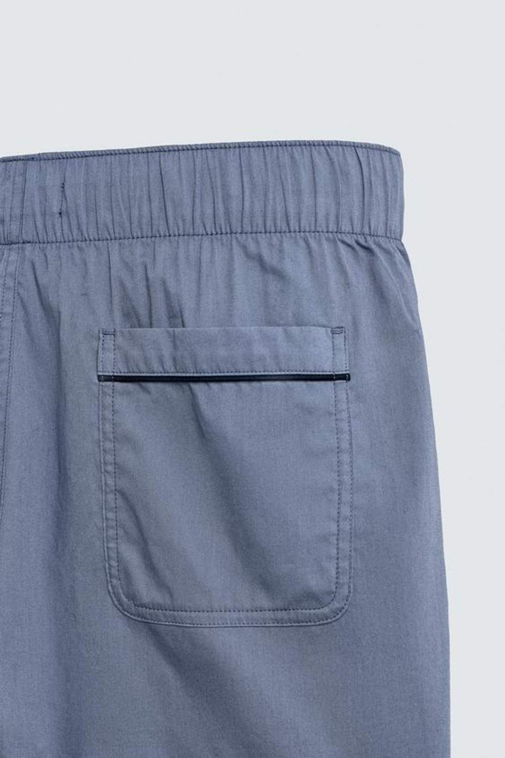 ZARA Х AARON LEVINE ПИЖАМНЫЙ КОСТЮМ С ШОРТАМИ, НЕБЕСНО-ГОЛУБОЙ