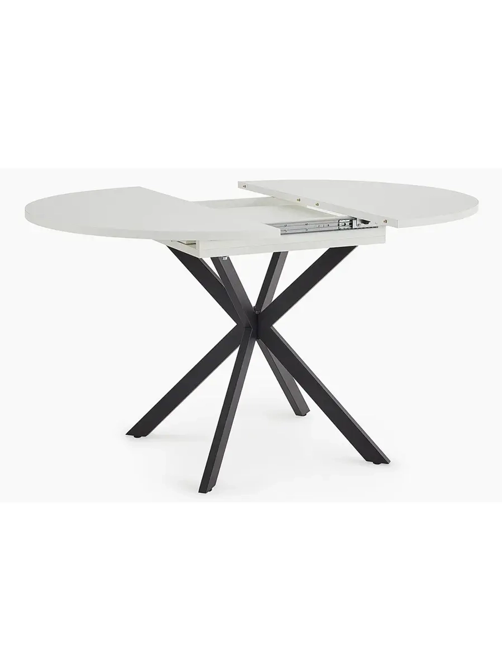 Стол кухонный обеденный круглый раздвижной 100,1х100х75 см