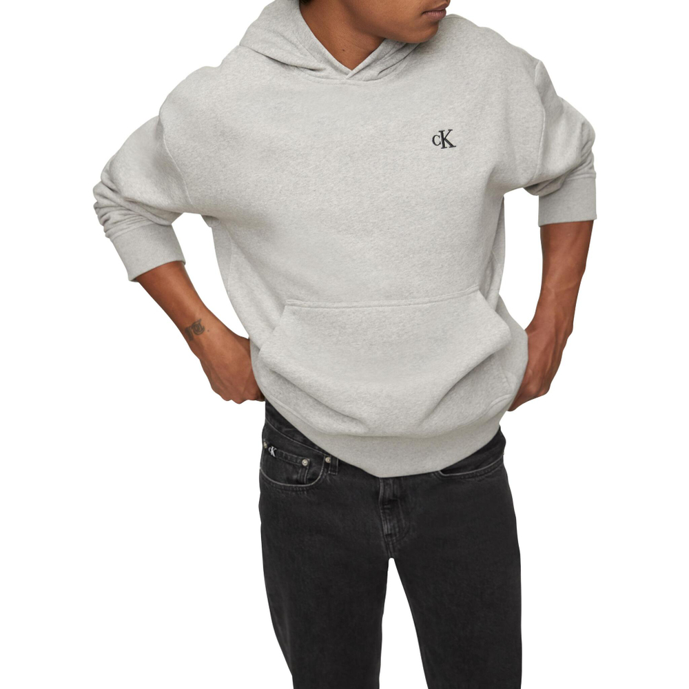 Худи с капюшоном Calvin Klein Hoodie (серый)