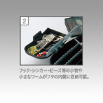 Коробка под приманки на пояс MEIHO VS-5010 (WAIST305)  BLACK