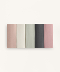 OYSHO Набор из пяти трусиков-стрингов из полиамидной смеси, антрацитовый меланж