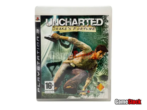 PS3 Uncharted: Drake's Fortune (Б/У, Английская версия, BCES-00065)
